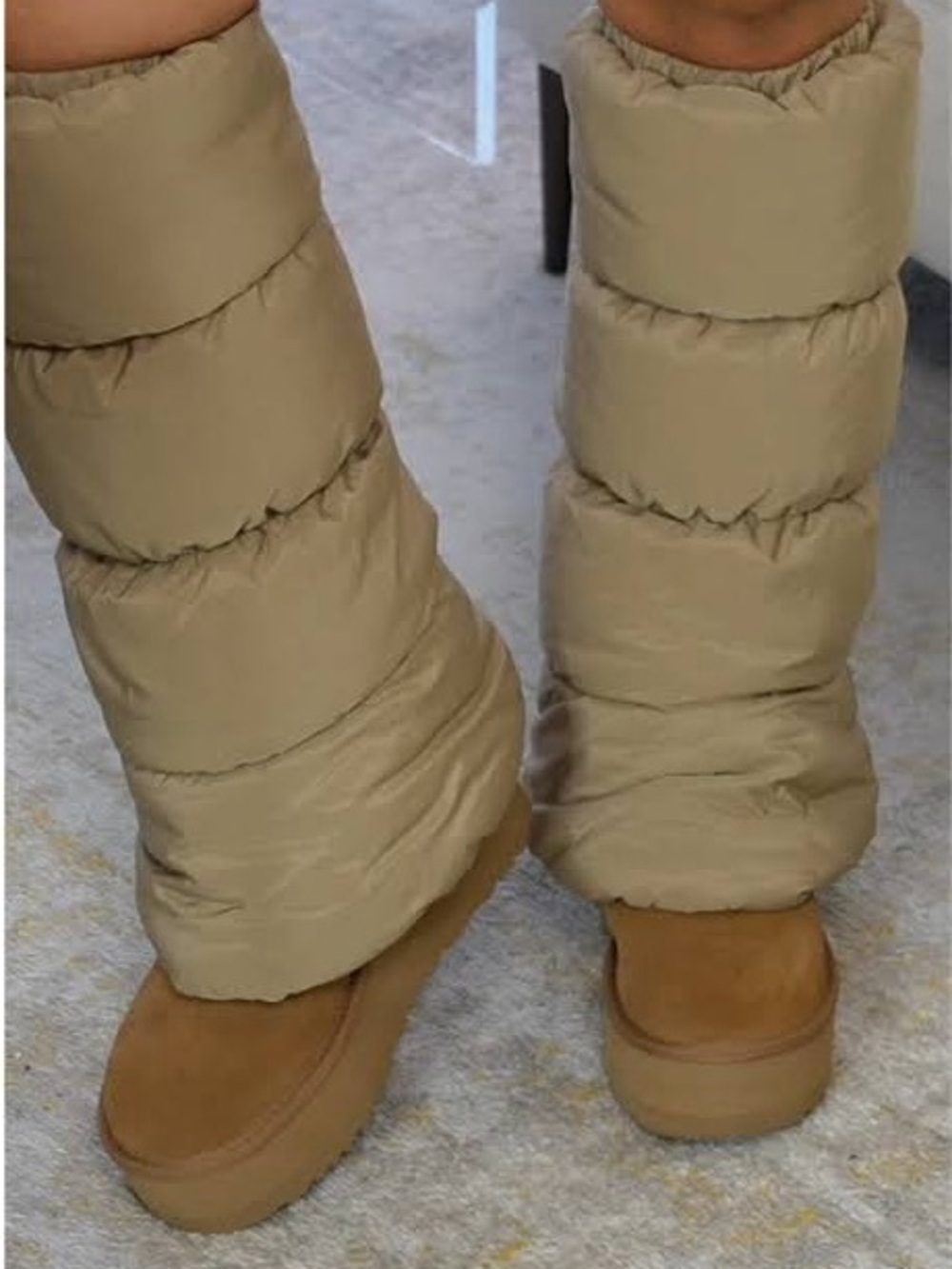 DISCONTINUED UGG Puffer leg warmers